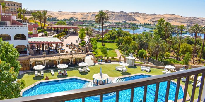 Nile View Room balcony