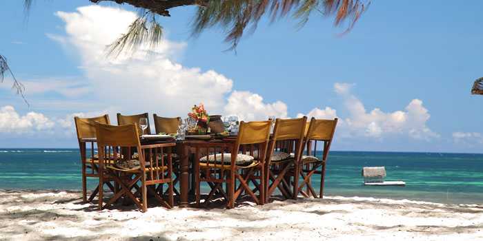 Lunch on the beach