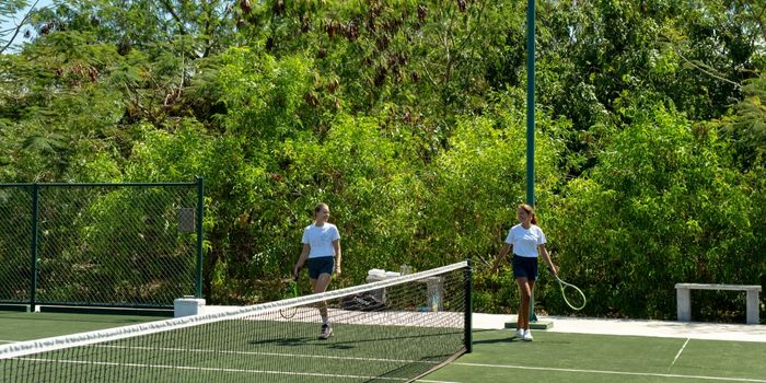 Tennis courts