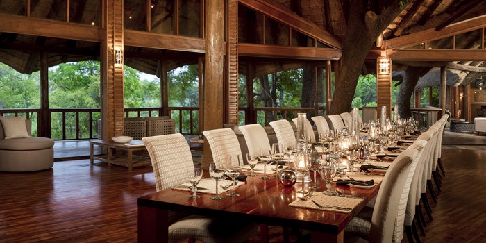 Safari Lodge dining