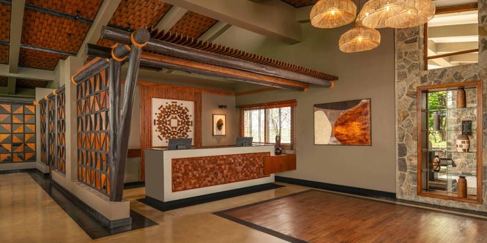 Reception desk