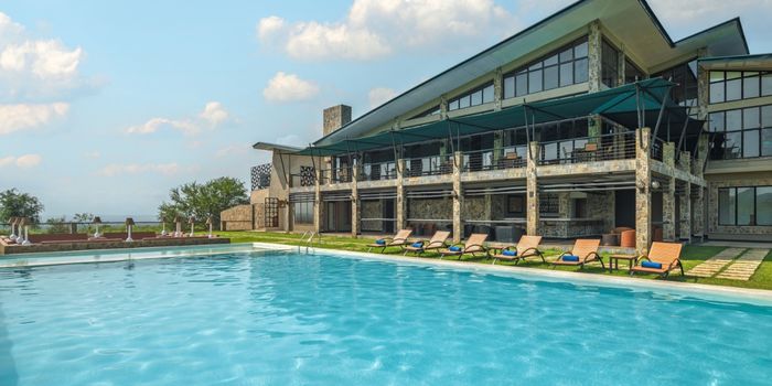 Pool area