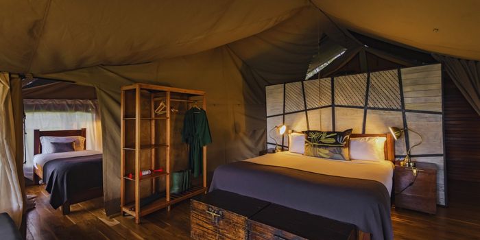 Family tent main room