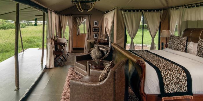 Luxury Double Tent  Interior