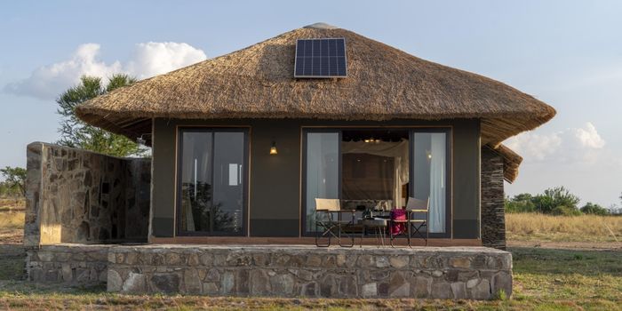 Exterior view of lodge