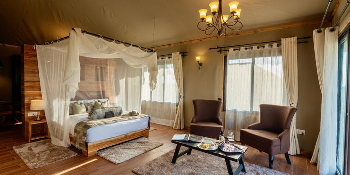 Spacious luxury room