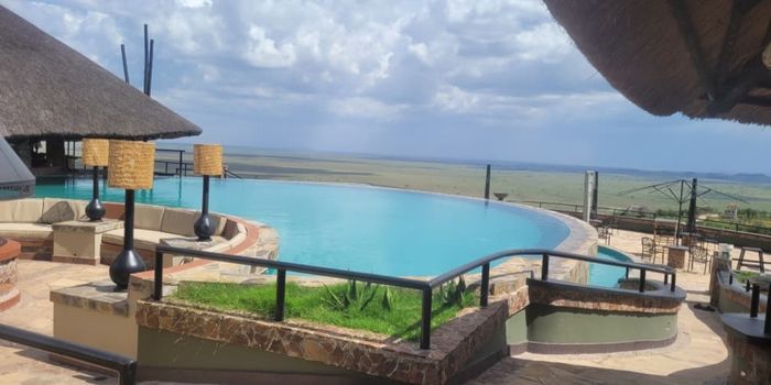 Pool area