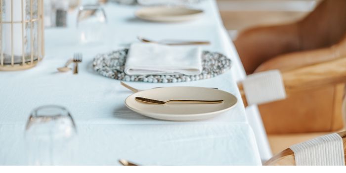 Setting of dinning table