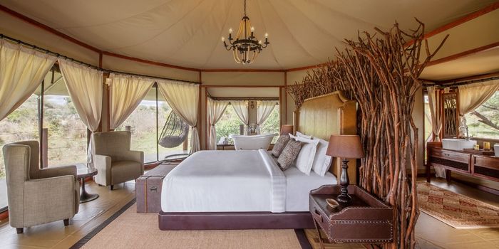 Luxury Tent Bedroom