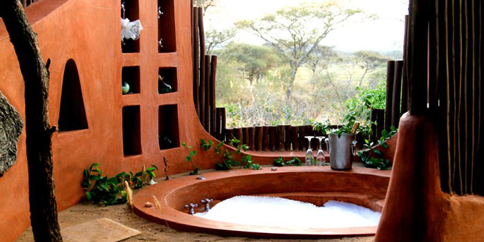 Outdoor bath