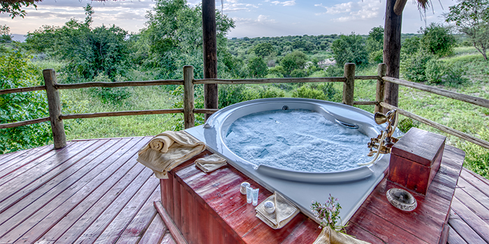 Luxury Safari Tent Deck