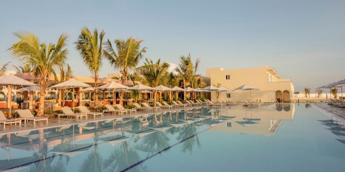 Poolside View