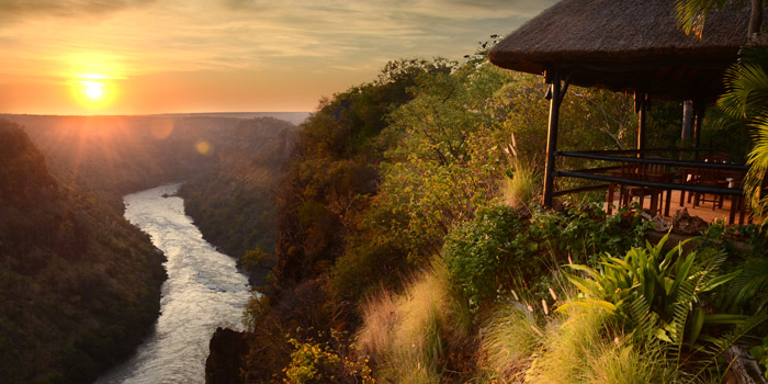 View from Gorges Lodge