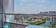 Balcony canal city view