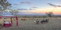 Sundowners with Kilimanjaro view