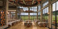 Indoor dining area