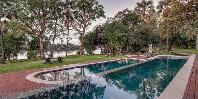 Swimming pool and Zambezi River