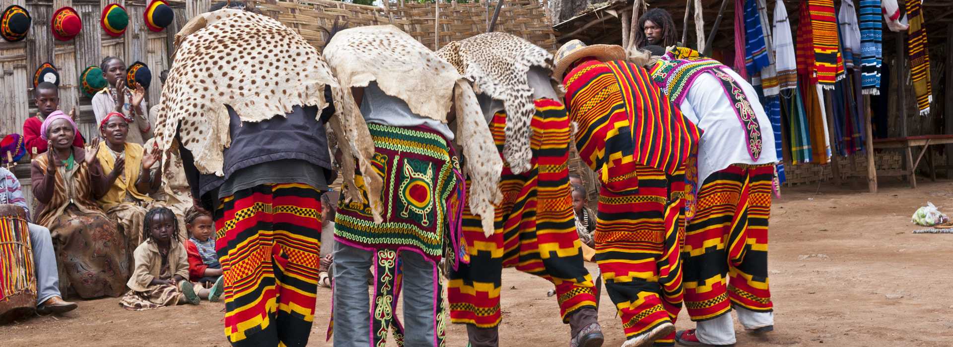 Dorze tribe traditional dance, Ethiopia