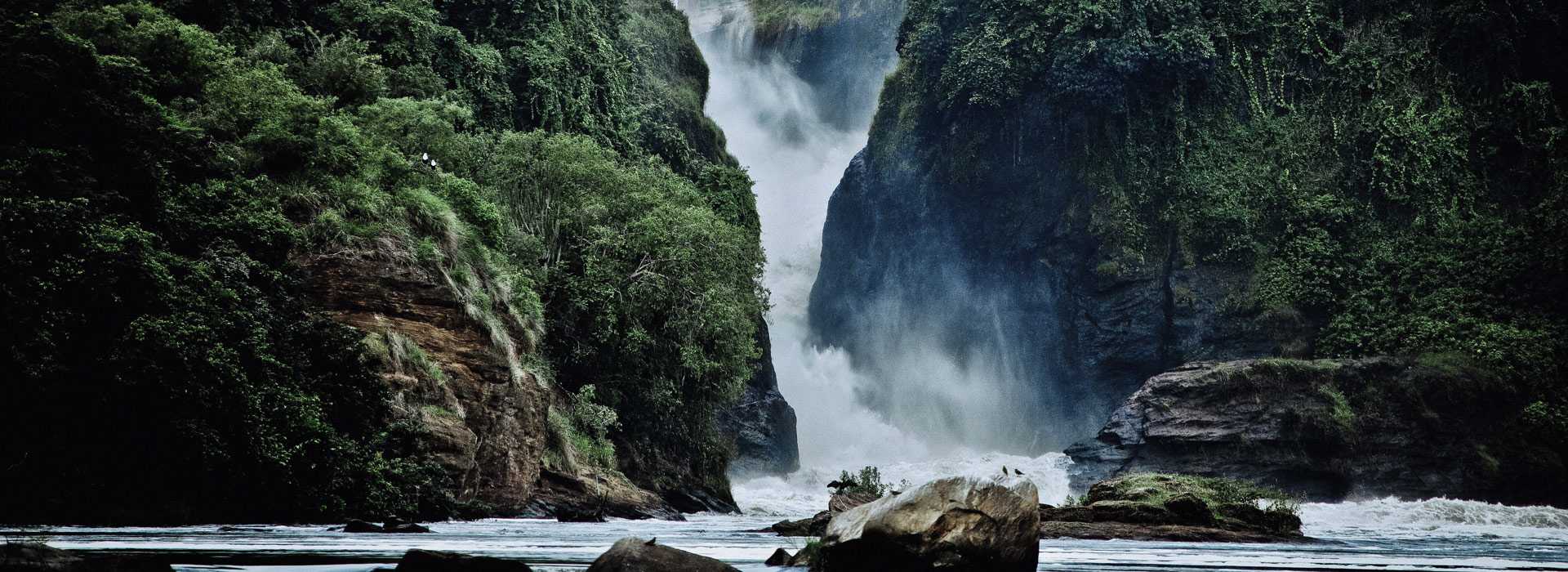 Waterfall at Bwindi National Park