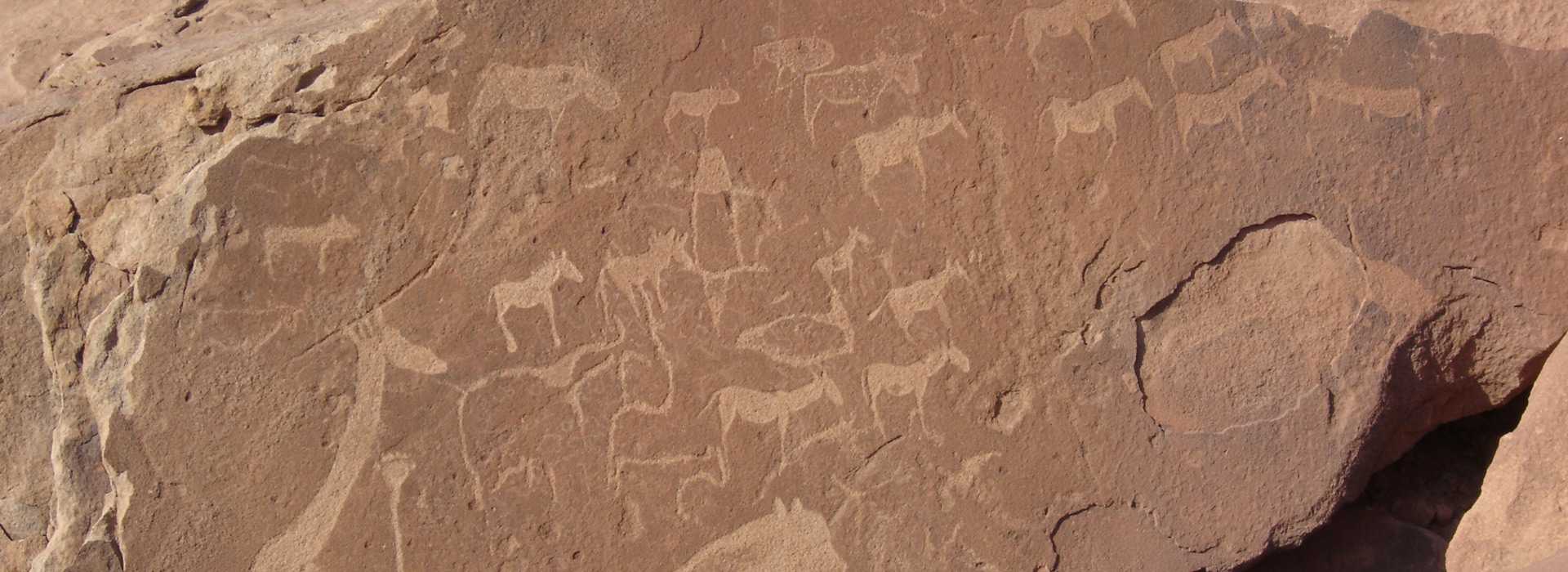 Rock art at Twyfelfontein, Namibia