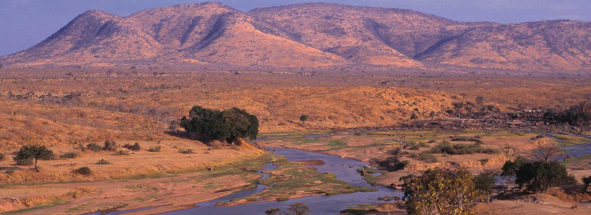 Rugged landscape of Ruaha, Tanzania