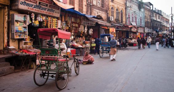 Street scene in Old Delhi