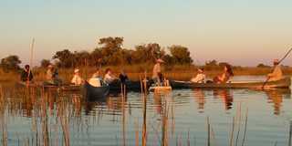 Leisurely boat ride in Botswana