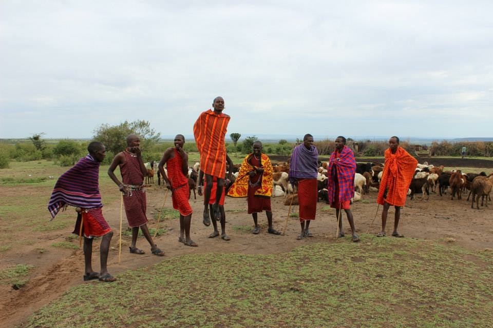 Maasai Warriors in Kenya