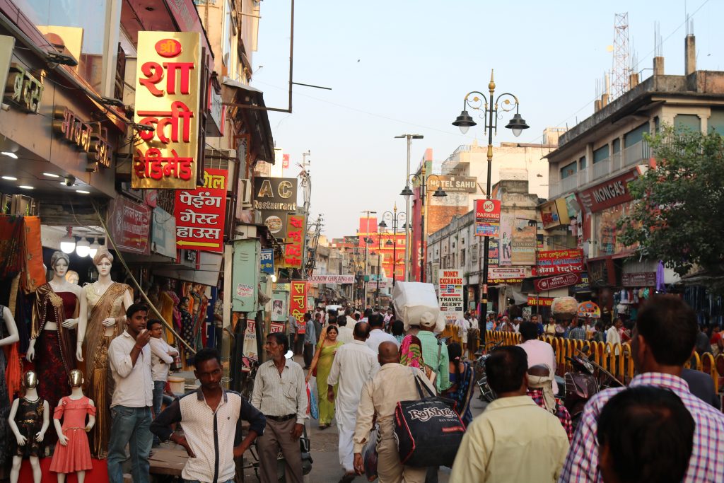 Street life in Varanasi