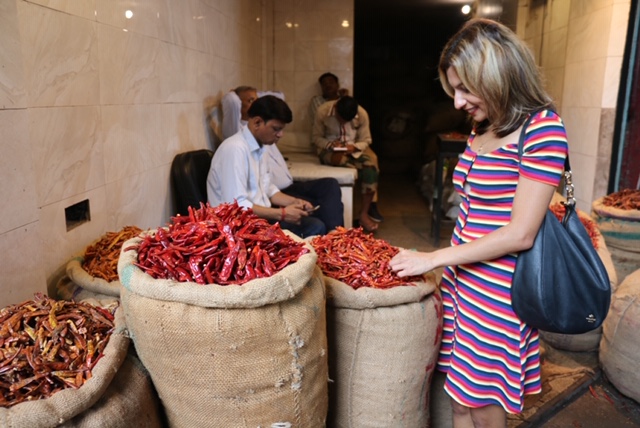 Spice markets in Chandni Chowk