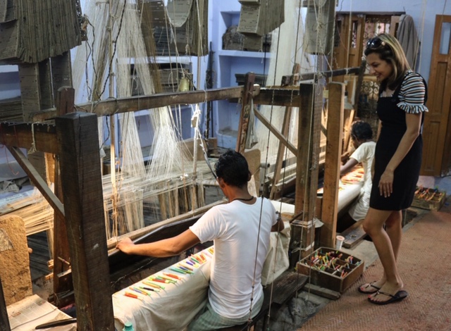 Silk weavers in Varanasi