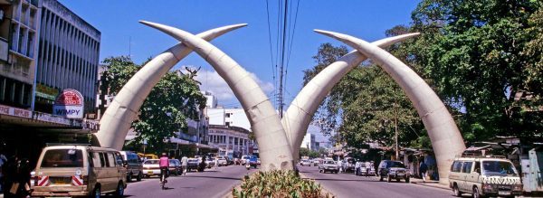 Tusks in Mombasa