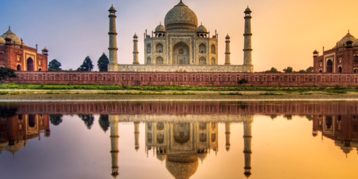 The Taj Mahal, Agra, India