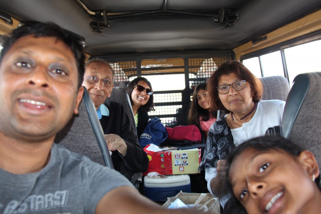 Family safari in Kenya