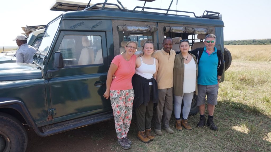 Ready to go on safari in Kenya