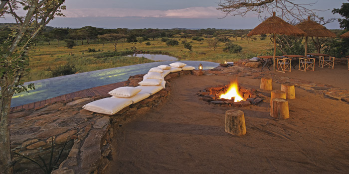 Singita Faru Faru Lodge - Romantic evening