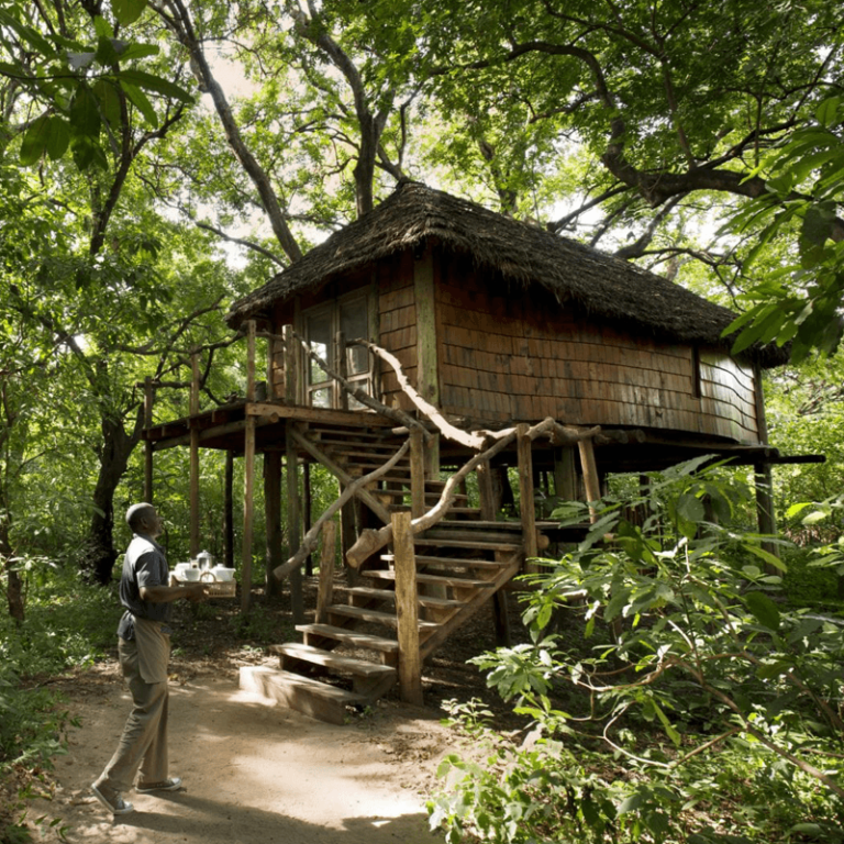 A beautiful guest lodge in Africa