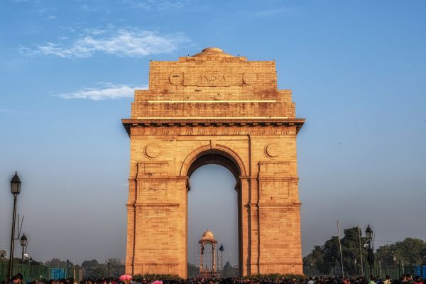 India Gate During Sunset 